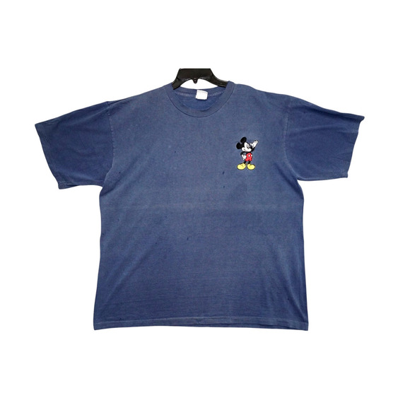 Vintage 1996 Mickey & Co Disney T-Shirt Too Cute Embroidered Mickey Mouse USA XL - Picture 1 of 8